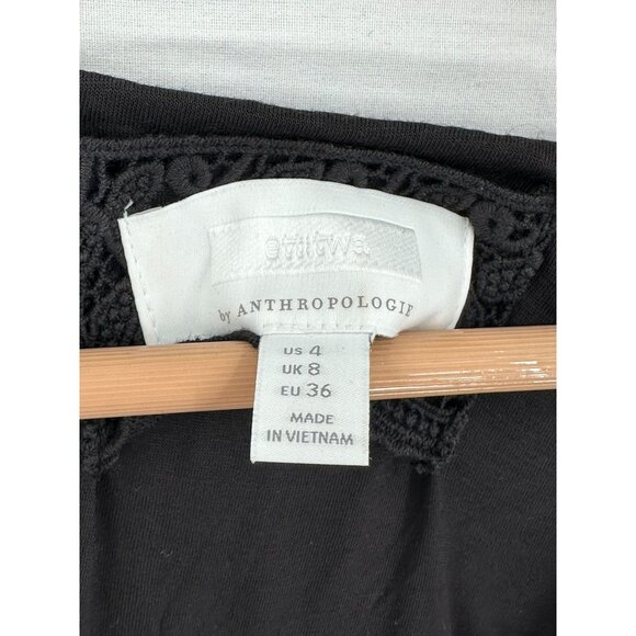 Ettitwa Dress Womens Size‎ 4 Brocade Floral Dark Romantic Floral Whimsigoth - Picture 2 of 13